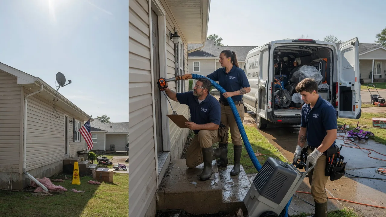 Ceiling Water Damage Restoration in Tyler, MN near me
